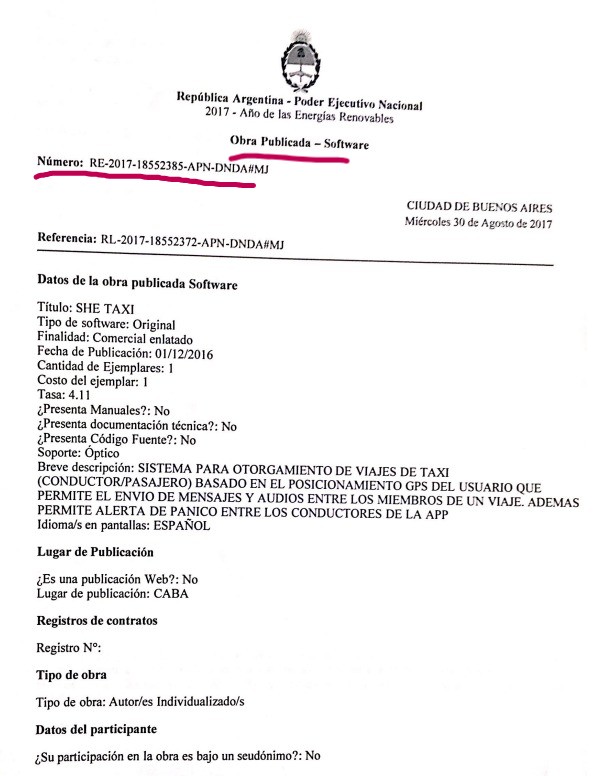 shetaxiarg's tweet photo. #SheTaxi #Transparencia #Seguridad  #MovilidadLegal https://t.co/0MQkkBSc0r
