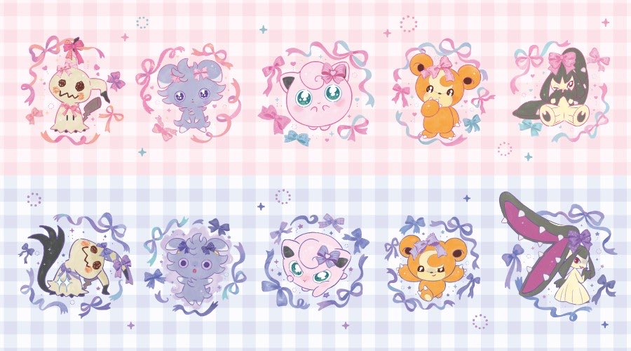 solpuku's tweet photo. 推しポケが3匹もいる、、、🥺💸
私は可愛い顔してスキをみて攻撃する系ポケが好きだったのか笑笑 https://t.co/jd7iLx1cei