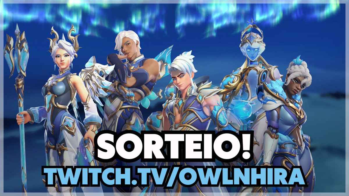 Gente! HOJE às 22h vou realizar o sorteio de um PACOTAÇO BOREAL em live, lá no meu canal da Twitch! Obrigada <a href="/OverwatchBrasil/">Overwatch</a> pelo código ♥

Me diga nos comentários qual é a skin que você mais gostou desse pacote💙

#OW2BR #OW2Temporada20 #OW2BorealGiveaway