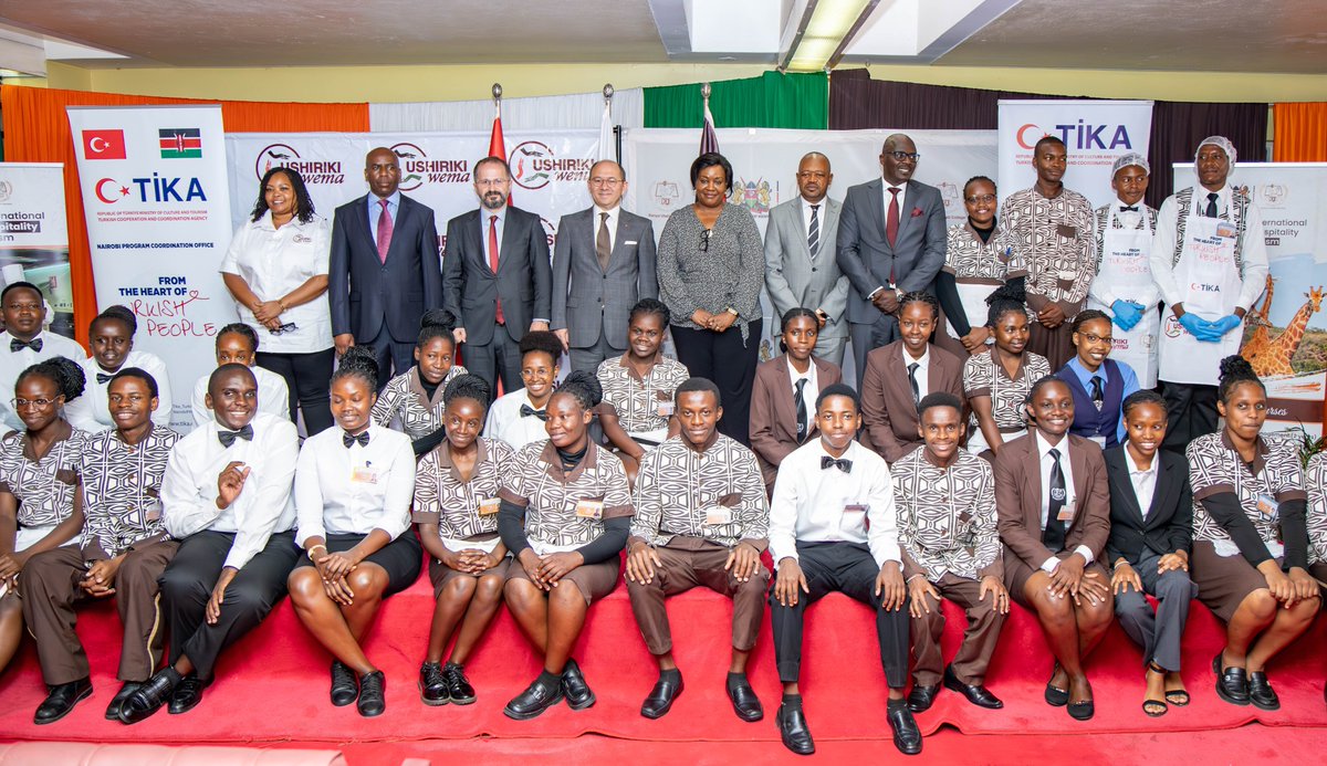 UshirikiWema's tweet photo. 3/3
Thanking our partners: Ambassador of the Republic of Türkiye to Kenya - H.E. Subutay Yuksel, Country Director TiKA - Mr. Kenan Yigit, Kenya Utalii College Council Chairman - Mr. David Wamatsi and Kenya Utalii College Principal/CEO - Mr. Mark Ogendi for hosting us. https://t.co/gRmbeGtOhm