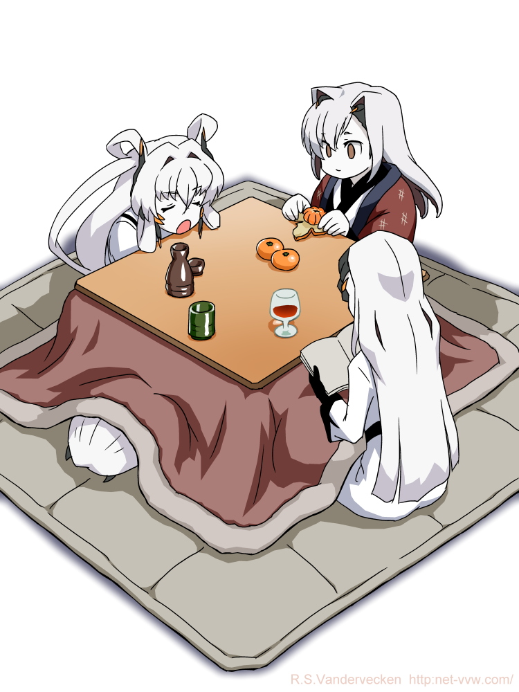 #とじわん
お題：「こたつ」
#刀使ノ巫女