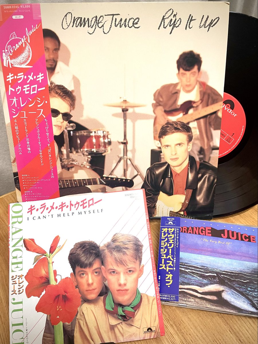 そう、明日はきっとキ・ラ・メ・キ トゥモロー。[K]
Orange Juice - I Can't Help Myself (The Old Grey Whistle Test, 08.10.1982) youtu.be/f0Qhn7KYhHY?si…