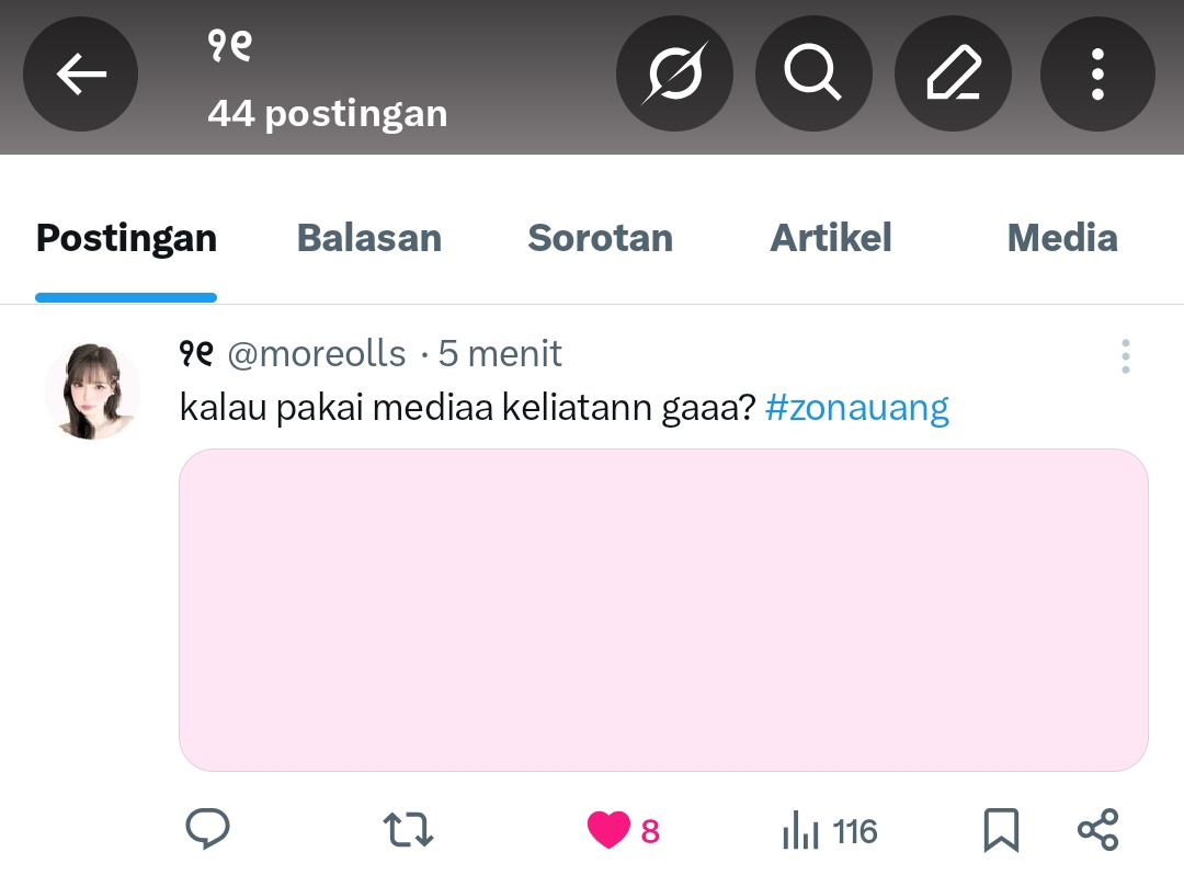 %♥︎, 𝗅𝗈𝗇𝗂𝖼𝖺. tweet media