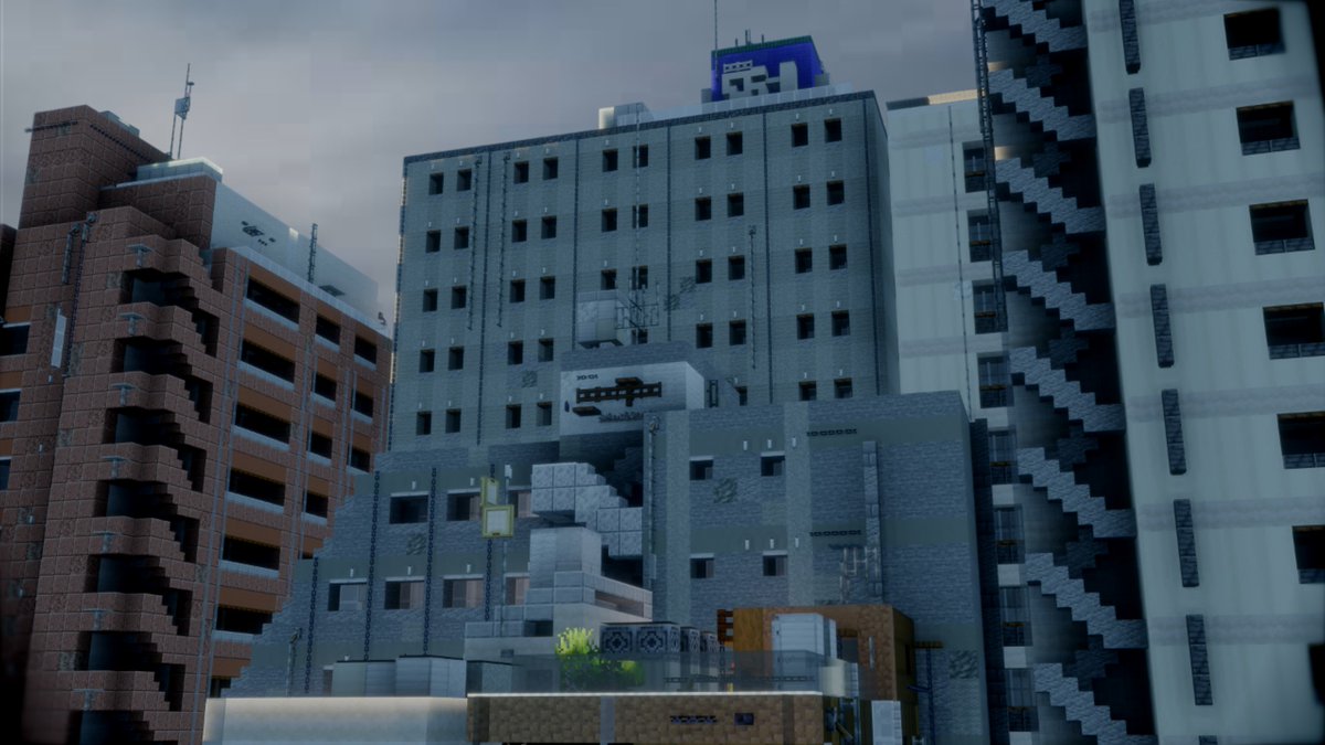 マイクラで作った街の風景２
#Minecraftbuilds #Minecraft 
#Minecraft建築コミュ #包州鯖