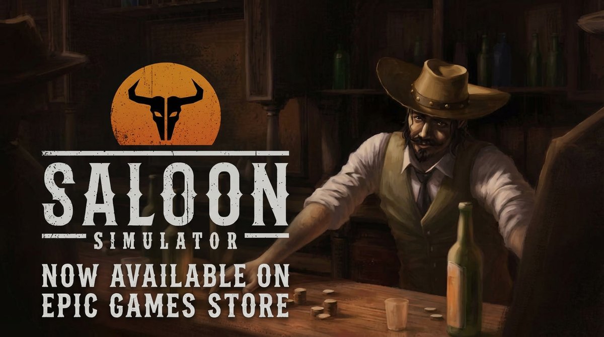 🍺 Saloon Simulator is now available on the Epic Games Store!
Run your own Wild West saloon, manage customers, serve drinks, and keep the chaos under control 🤠

💸 Launch discount: 28% OFF (limited time!)

👉 Play now on Epic:
store.epicgames.com/en-US/p/saloon…
#EpicGamesStore  #IndieGame