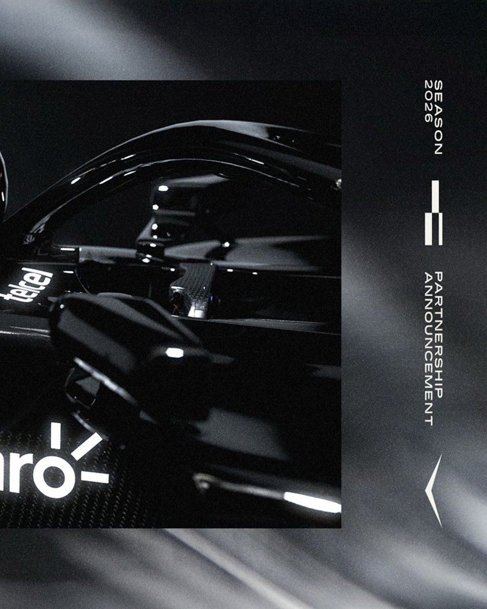 COMUNICADO OFICIAL🏎️🚨

El equipo Cadillac Formula 1®️ anunció su alianza con América Móvil con sus marcas Telcel, Infinitum y Claro, rumbo a su temporada debut en la Fórmula 1 en 2026.