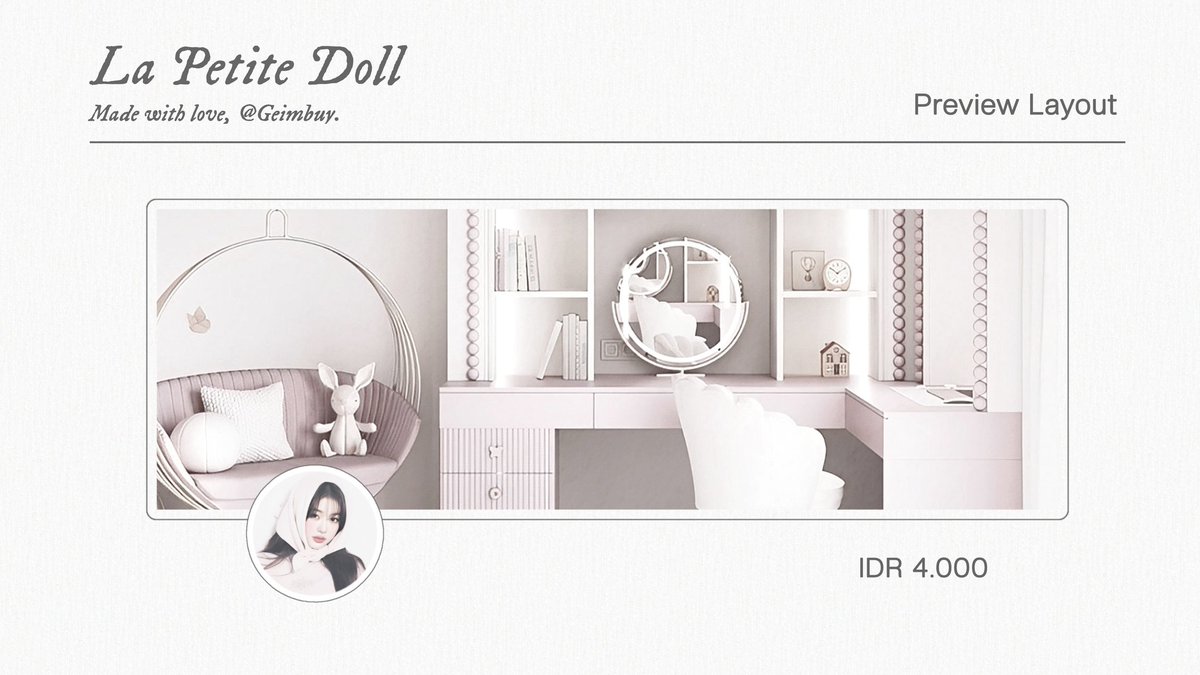 Geimbuy's tweet image. ㅤㅤ
help  repost,  thankyou  so  much.

petite  doll  colection :  24   layout 
ready      stock      jang   wonyoung
price  on  pict.  scroll  for  more, ❤︎

—————   #zonauang  #zonaba  
ㅤㅤ
