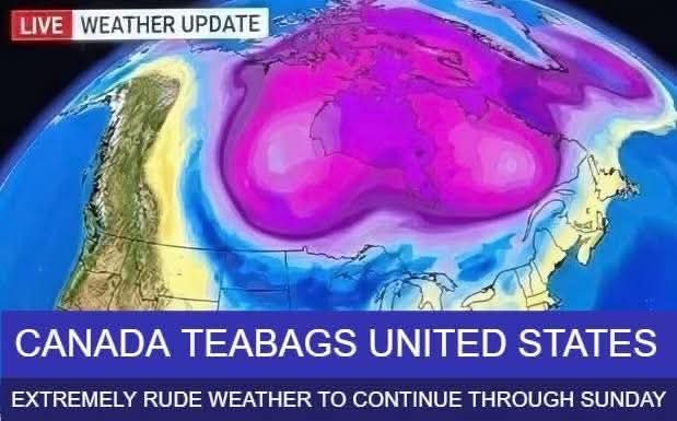 #Canada  🇨🇦  ... take back your #PolarVortex 🥶🥶🥶