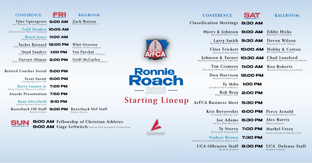 ArFCA Arkansas tweet media