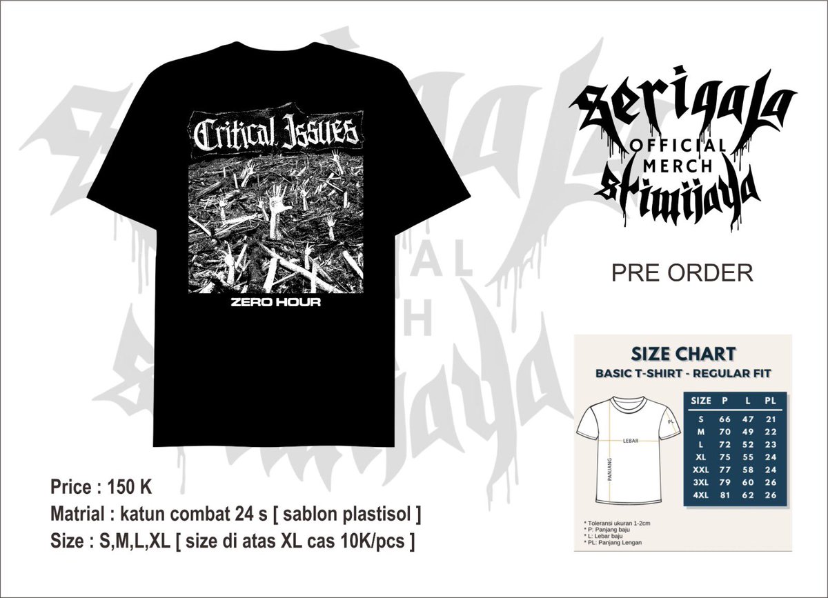 T-shirt benefit untuk korban pasca bencana hidrometereologi di Aceh. 

100% hasil penjualan akan didonasikan.

Preorder sampai tanggal 13 Februari 2026.

Kontak pemesanan: wa.me/6289647342132

Info detil: instagram.com/p/DUFhLMLDxLc/…