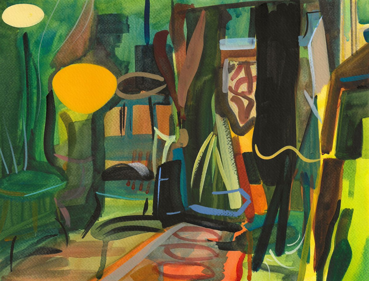 lisavrobinson's tweet image. Untitled, Gouache and Watercolour on paper, 35 x 27 cm, 2025.
#workonpaper #contemporarypainting #spaces