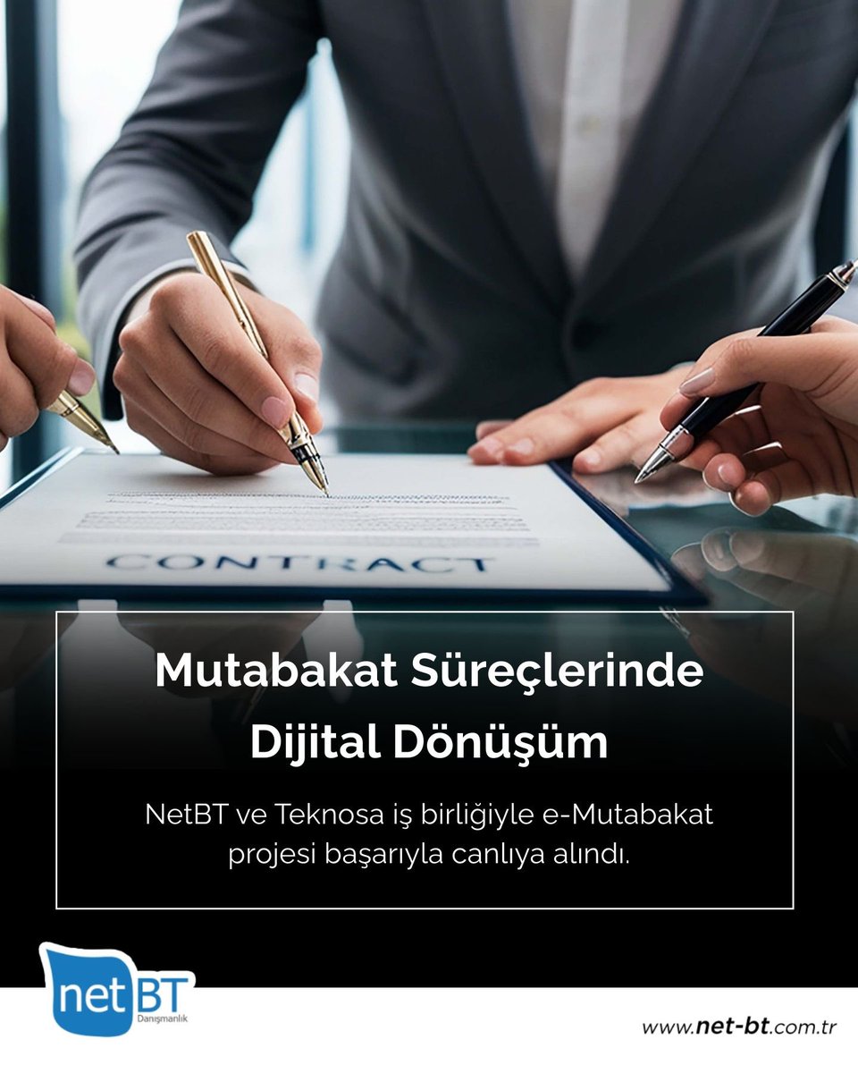 Mutabakat süreçlerinde hız, güven ve verimlilik artık daha dijital💻

NetBT ve Teknosa iş birliğiyle hayata geçirilen e-Mutabakat projesi canlıya alındı.
Manuel süreçlere veda, uçtan uca dijital mutabakata merhaba. 🚀

#NetBT #Teknosa #eMutabakat