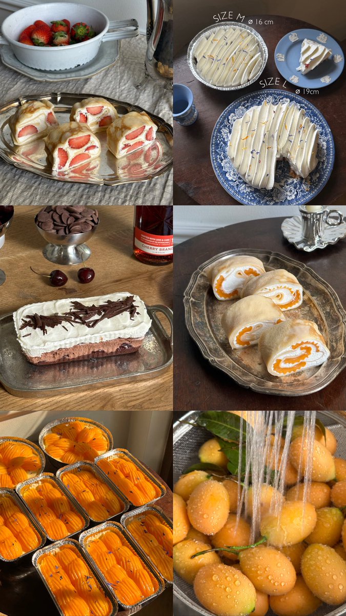 winsorawit's tweet image. อัพเดตรอบส่งขนม 

 4 กพ. Cake
- NY cheesecake mayongchit 
L 1190
M 650
- mayongchit roll 350
- Strawberry Roll 320
- balck forest 590฿
- Coconut pie 490

6 กพ.
Sourdough , focaccia

สั่งขนมได้ที่ lin.ee/kK6NaOJ 
กลุ่มอัพเดตรอบส่ง bit.ly/3zAUXRB