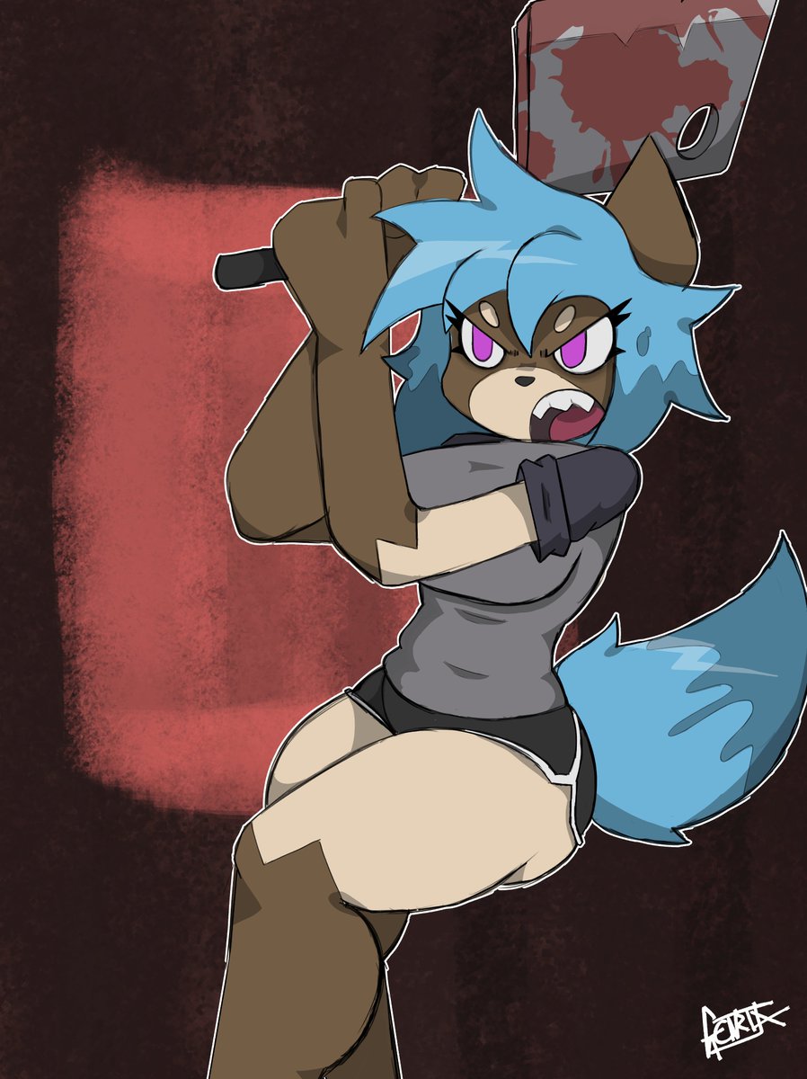 breaking through the art block with some Luna
🦝🔪🩸