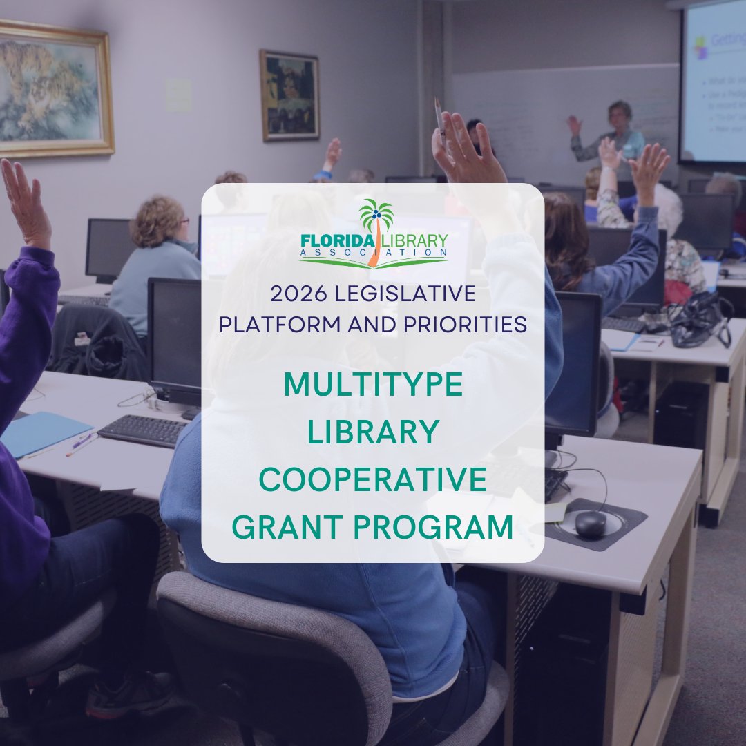 Florida Library Assn tweet media