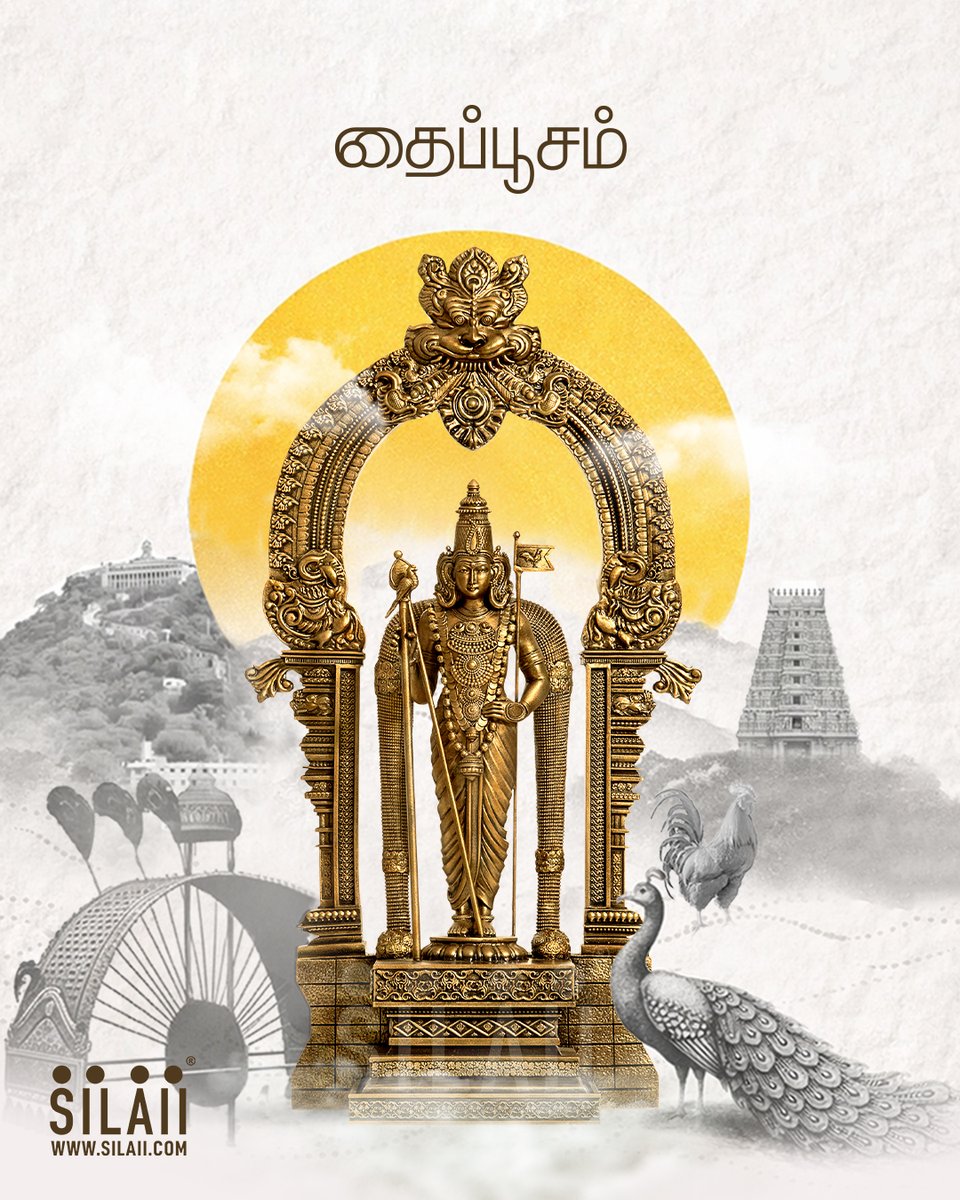 SILAIISculpture's tweet photo. Thaipusam reminds us that faith is strength and devotion is power.
May Lord Murugan’s grace be with you always. 🔱✨
#SILAII #Thaipusam #LordMurugan #TamilTradition #MuruganDevotion #FaithAndDevotion https://t.co/6qrlhr5tMB