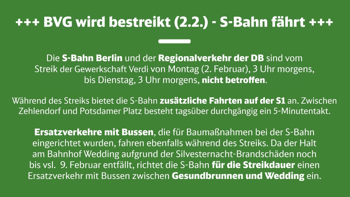 S-Bahn Berlin tweet media