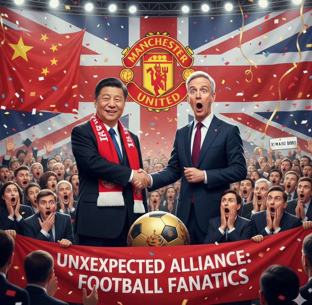 Manchester United adalah KING sesungguhnya. Bahkan, klub besar ini bukan sekedar olahraga tapi "alat diplomasi kenegaraan." Ingat, MU adalah KING sesungguhnya.
#ManchesterUnited #XiJinping #Chinese #England