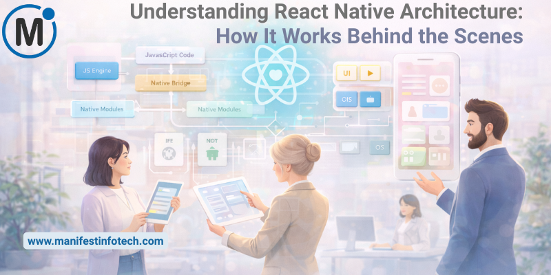 Manifest_info's tweet photo. Understanding React Native Architecture: How It Works Behind the Scenes
https://t.co/5hizz5WXuR

#ReactNative #ReactNativeArchitecture #MobileAppDevelopment #CrossPlatformDevelopment #AppDevelopment #ReactJS #FrontendDevelopment #TechInnovation #JavaScript https://t.co/tYdZ7qVHi3