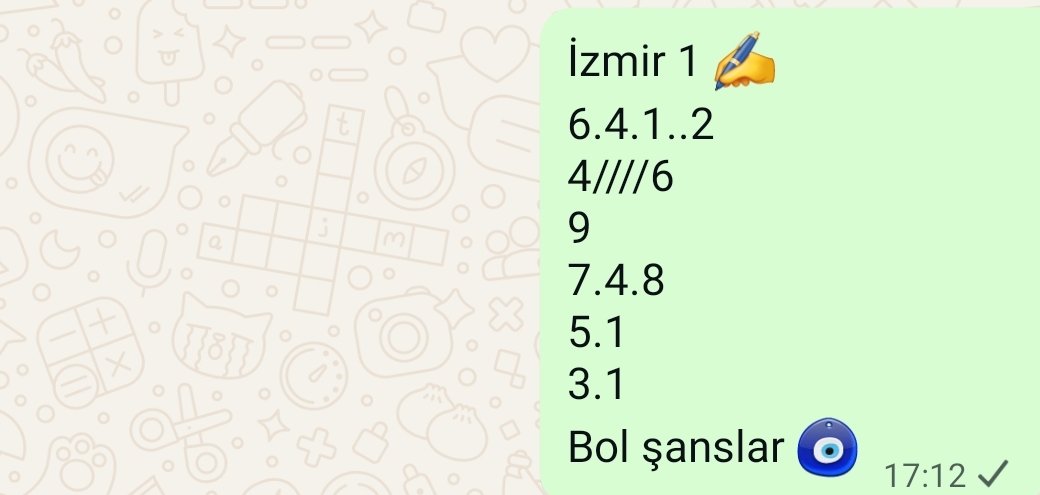 Bol şanslar dostlar 🫶
