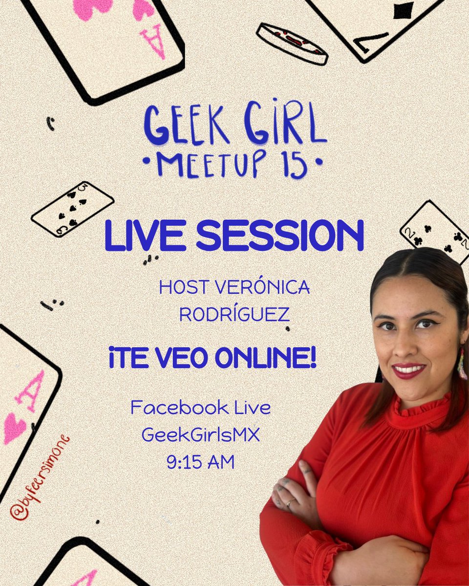 Sister, ¿No vienes al meetup? Te sugiero seguir a @veroelectrorrod  que será tus ojos y oídos dándote todo el detalle de lo que está sucediendo en el #GGMeetUp15 éste sábado en <a href="/wizelineglobal/">Wizeline</a> 

¡No te lo pierdas!

Nos vemos en Facebook 😉

#GGMU15 #WomenInTech #SharingIsCaring