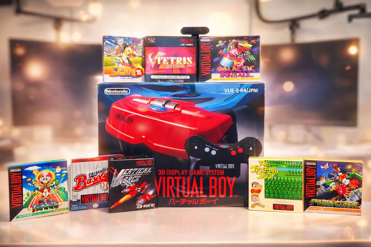 Esto es Virtual Boy.
Lo otro es solo una versión prestada en una suscripción. #virtualboy #NintendoSwitch2 #Nintendo