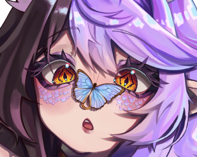 yLillySinclair's tweet photo. the most adorable face expression help 😭💜💜 https://t.co/yZ9Pk0TB1M