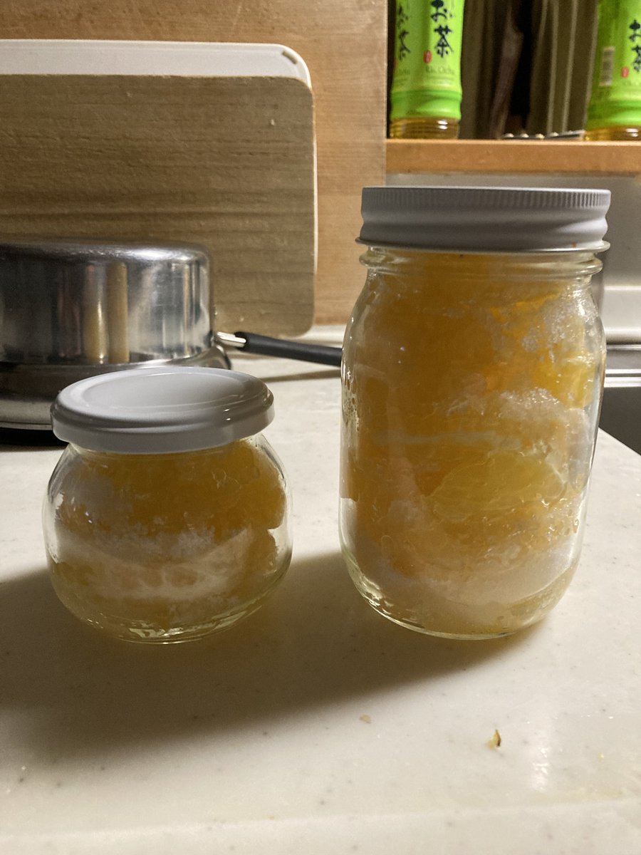 とりあえず1つ砂糖漬けにしてやったり
あと3つどうしようか・・・
オススメの食べ方あるよって方教えてクレメンス