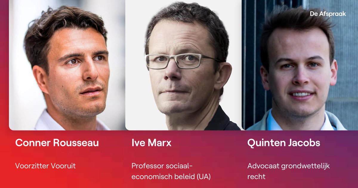 deafspraaktv's tweet image. Vanavond in #deafspraakopvrijdag: @conner_rousseau, @IveMarx en @QuintenJacobs3 over 1 jaar Arizona-regering, de democratie in gevaar en de Brusselse regeringsvorming. Om 20u35 op @vrtcanvas