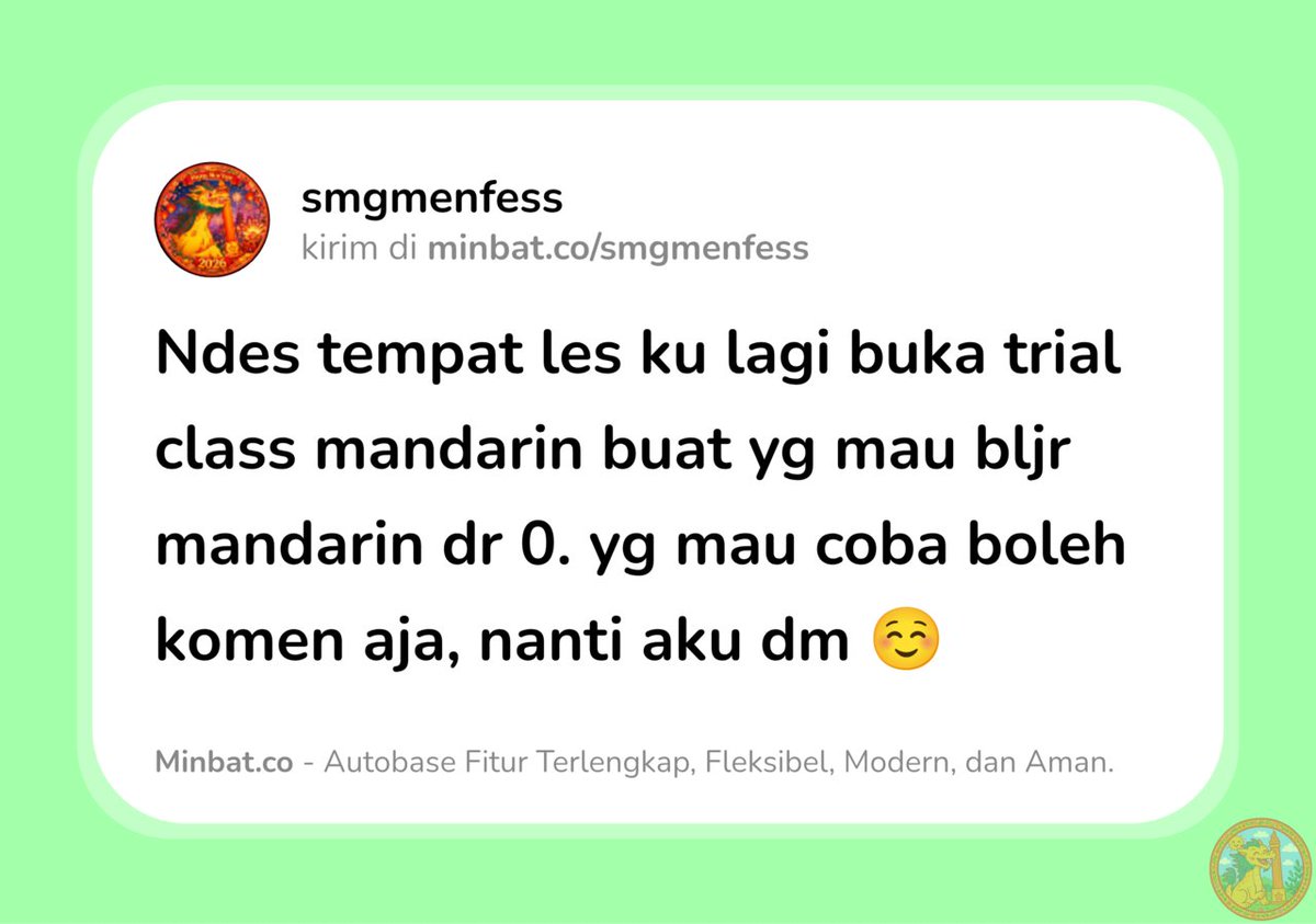 SEMARANG MENFESS tweet media