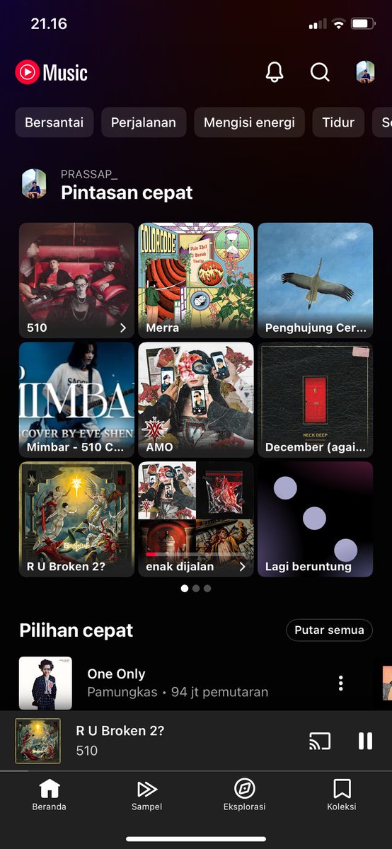 PaullMustache_'s tweet photo. Ini yt music sampe rekomen playlist ginian? https://t.co/Tbwv08ZWss