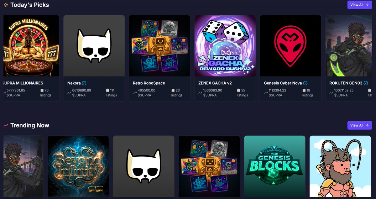 🤖 RoboSpace UPDATE

In the last 24h:

• 24 NFTs minted 
• 133 / 509 supply reached (~26%)
• Back on Trending on <a href="/CrystaraMarkets/">Crystara</a> 

What matters most 👇

At this point none of the prizes have been revealed yet, which means probabilities are statistically increasing as the