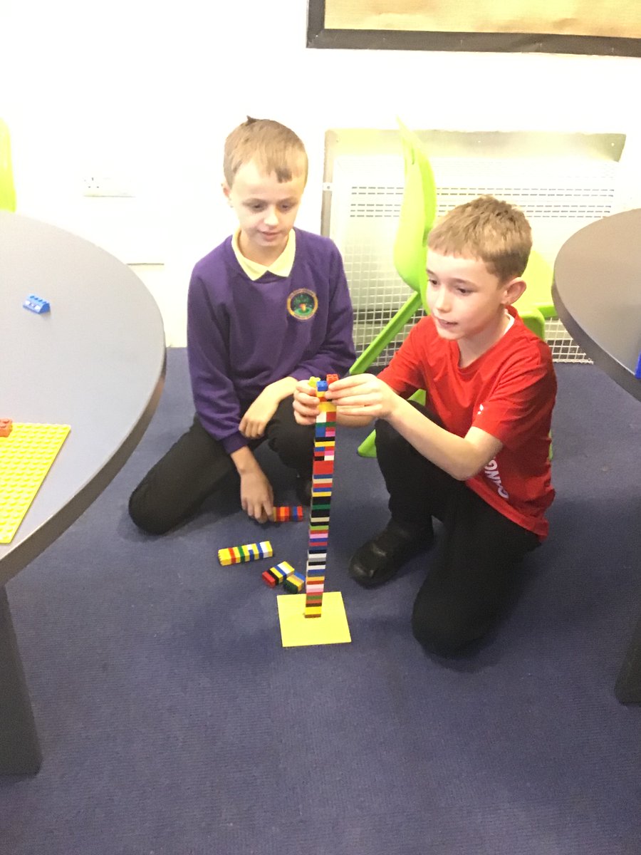 LindenCentreP2's tweet photo. We have celebrated International Lego day today. The boys enjoyed making their mazes. https://t.co/zBABNRihMM