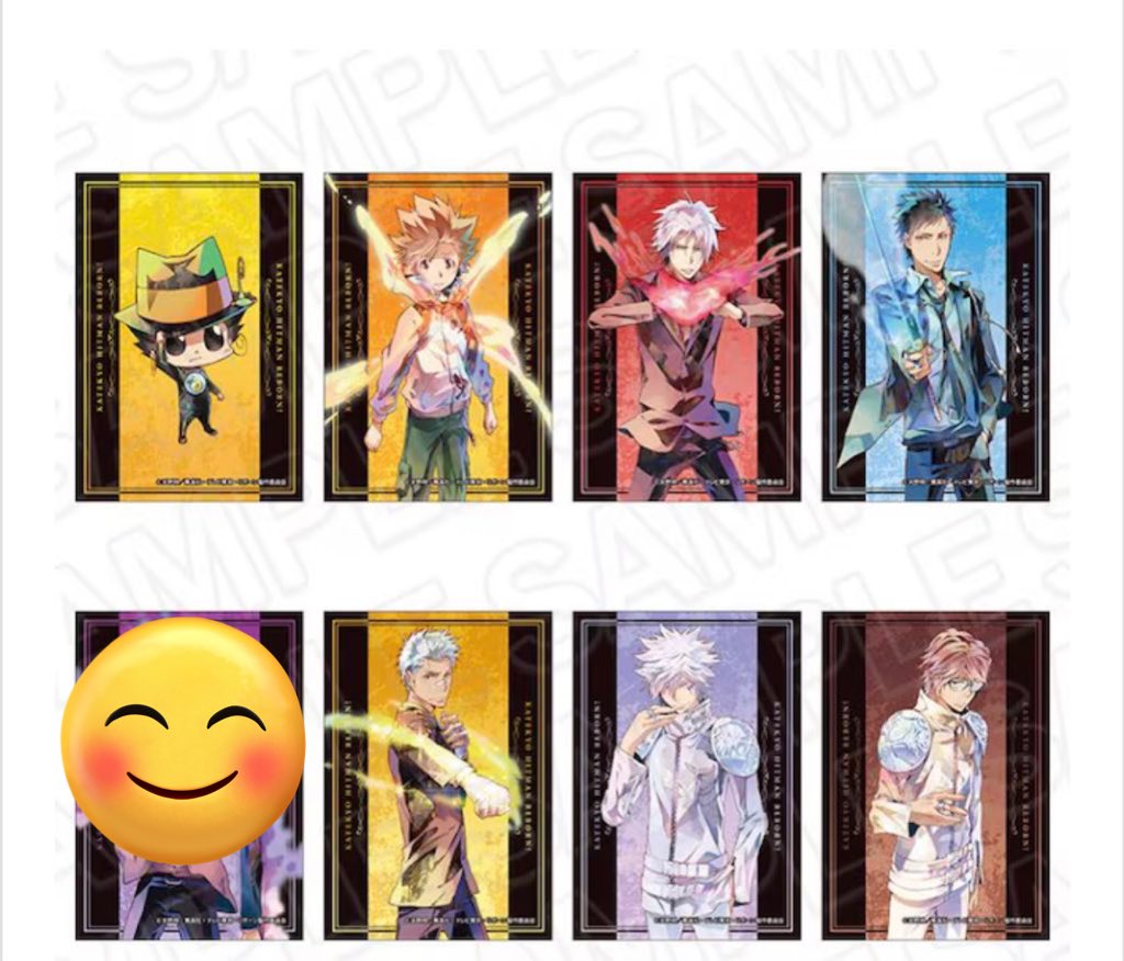 交換/譲渡】 家庭教師ヒットマンREBORN! ブロマイドセット 未来編ver