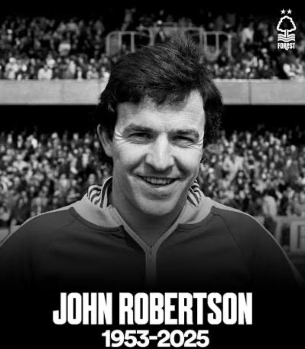 So sorry I’m too poorly with the flu to attend John Robertson (Robbo’s) funeral today he was a great player and a great bloke. RIP mate. <a href="/NFFC/">Nottingham Forest</a> sending my thoughts to the family and club fans <a href="/NottmForestLive/">NottinghamForestLIVE</a>