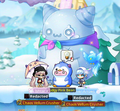 viannkee's tweet photo. Ishtar, Ain. Gimme 10 Activations!🐧🐧🐧 
Join Redacted if you’re tired of talking to NPCs😉

@MapleStoryU
@pudgypenguins
#MapleStoryN #500PudgyJellies #Redacted https://t.co/zDVWeabRla