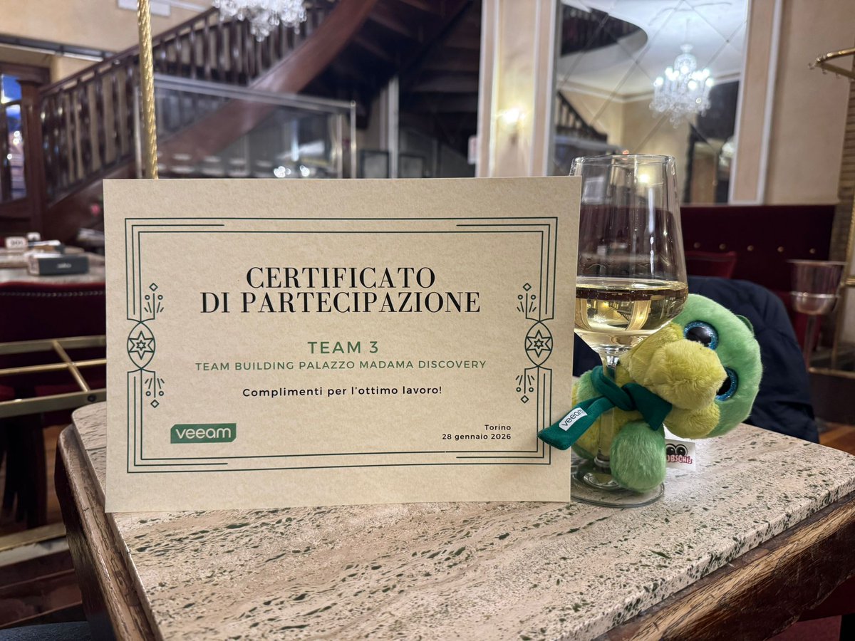 Veeam Italia tweet media