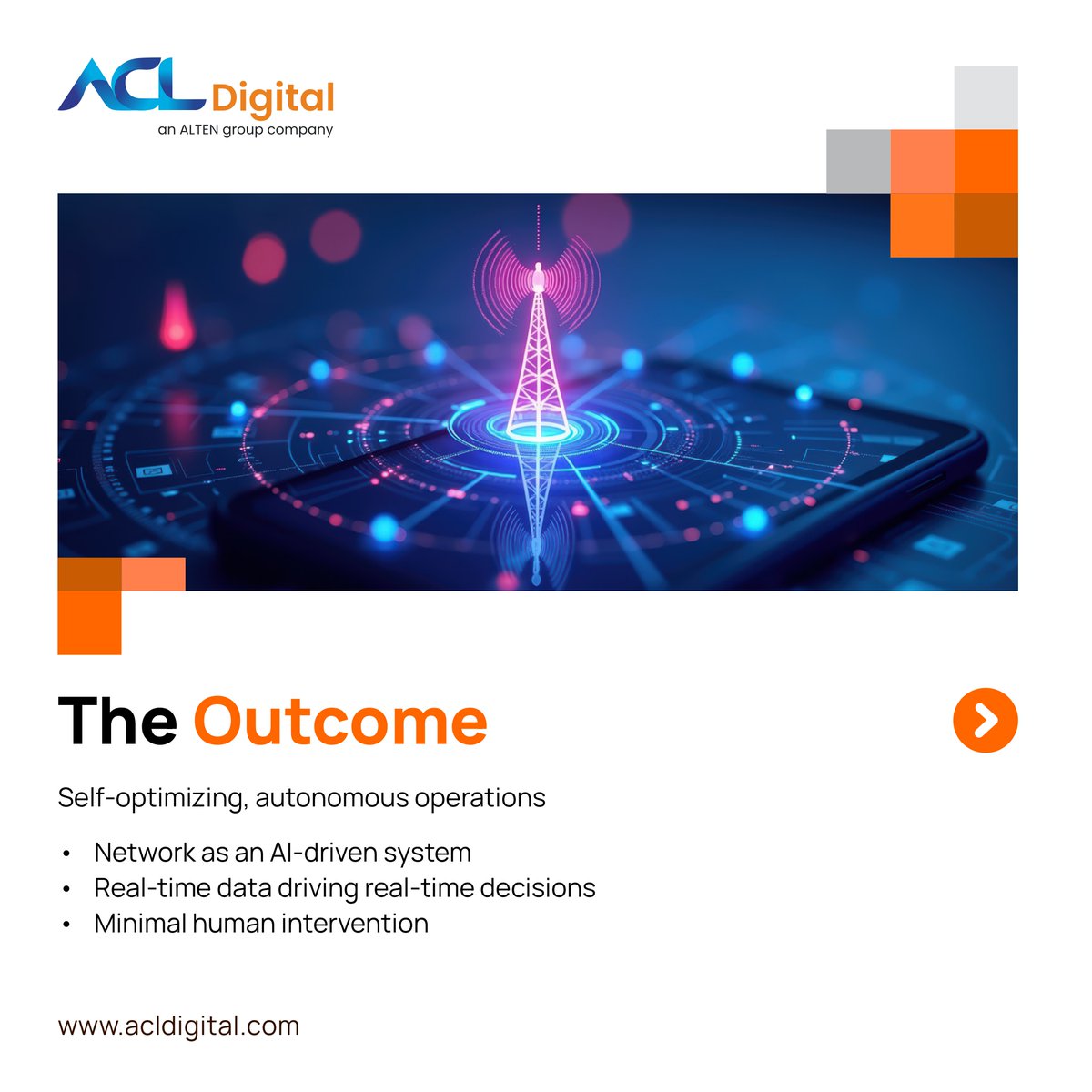 ACL_Digital's tweet photo. Telecom is at a turning point. With 5G spending flattening and consumer growth slowing, operators must scale profitability without increasing complexity. 

More Info:https://t.co/nTwNpjhUV7

#Telecom #ACLDigital #AI #GenAI #5G #DigitalTransformation #Techco #EnterpriseAI https://t.co/Ra7UI9bIzm