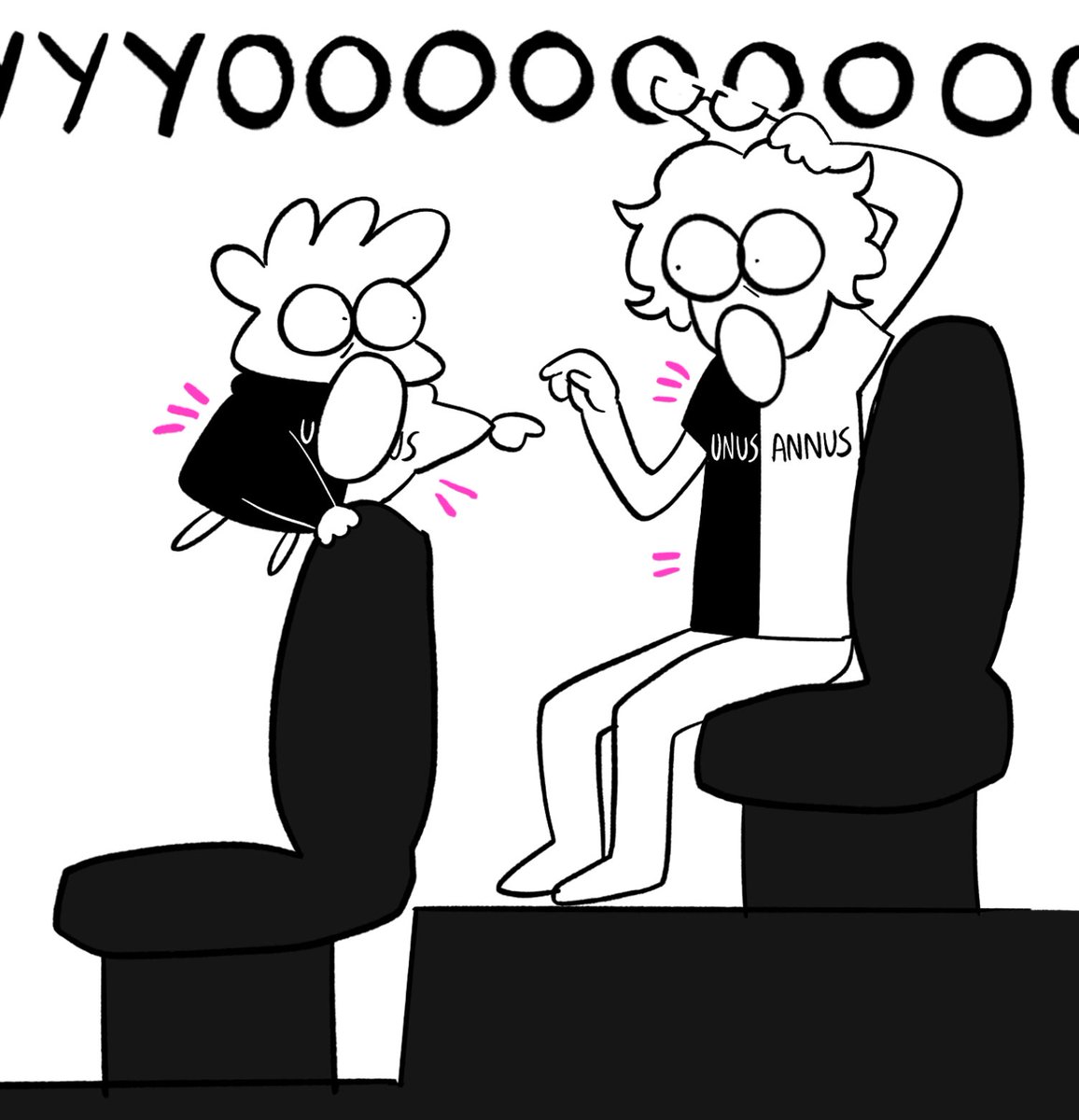 Shout out to the person who was sitting directly behind me wearing a UA shirt and we had this little interaction