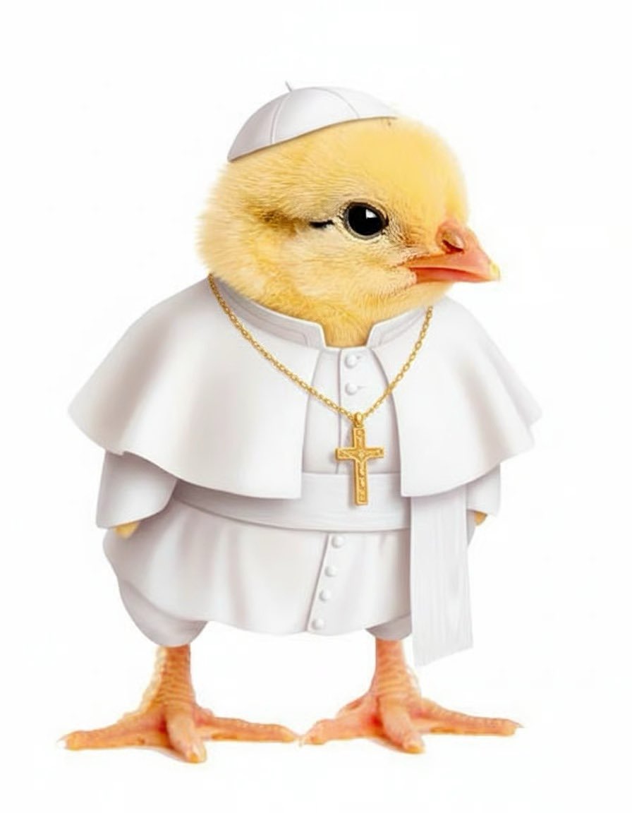 Esto es lo que me imagino cuando me dicen que había un papa que se llamaba Pio XII