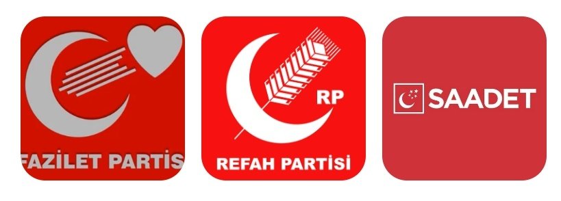 yaşım itibariyle şu üç partinin siyaset anlayışına tanık oldum. beğenmediğim işleri oldu elbette; ama hiçbir zaman vicdansız, insafsız bir siyaset üretmediler. adil olmaya gayret gösterdiler her zaman. belki de bu yüzden halktan yeterince karşılık bulamadılar diye düşünüyorum.