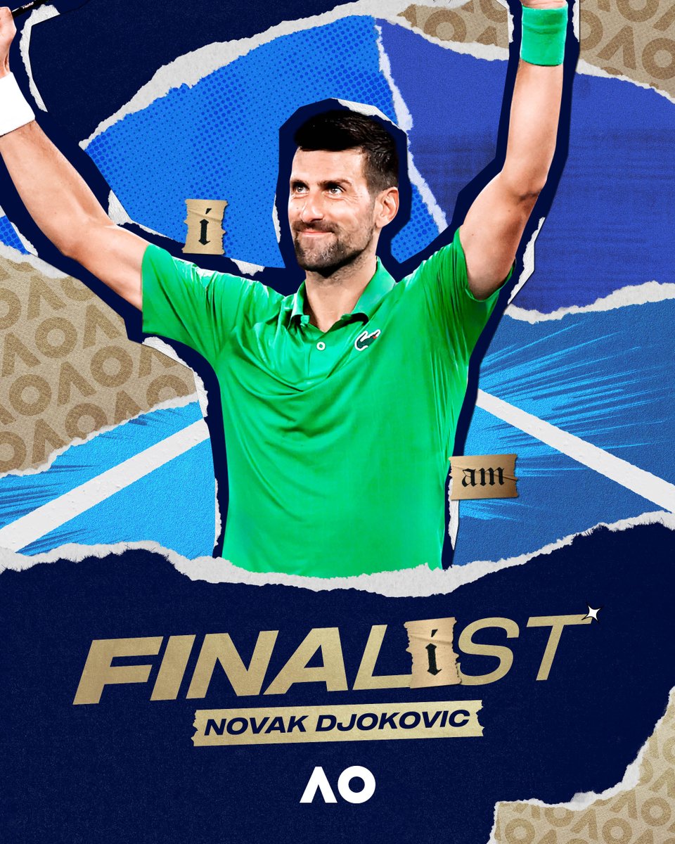 11NSANITY 🤯

Novak Djokovic secures a spot in his eleventh AO final!

#AO26