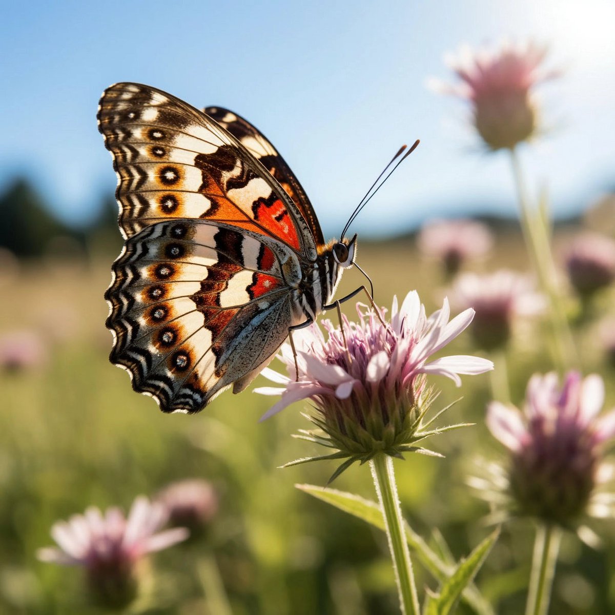 _Ankitalad_'s tweet image. A vibrant butterfly finds a moment of peace on a sun-drenched wildflower. 🦋✨

#NaturePhotography #ButterflyMagic #WildlifeBeauty #SummerVibes #MacroNature #Flowers #NatureLovers