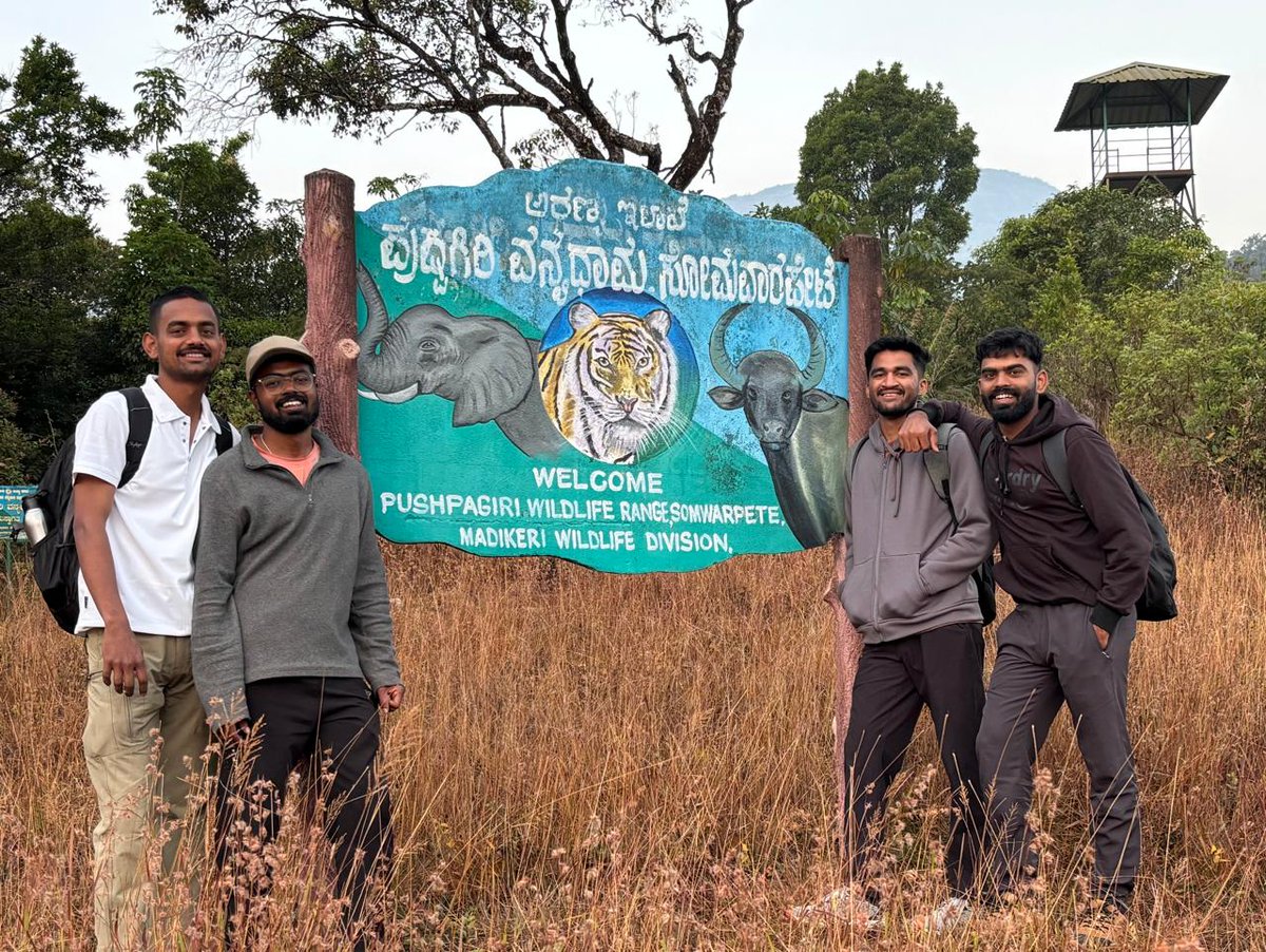 SatishUppar1's tweet photo. ಚಾರಣ2026⛰️🏞️🌍@Parisara360 @KarnatakaWorld @aranya_kfd @IndiaTourismBa2 @trekIndiatrail @bengaluru_Treks @visitkarnata @karnatkaworld #trekkarnataka #kumarparvatha
#travel #tourism #adventure #trekking https://t.co/3Pd3I9D688