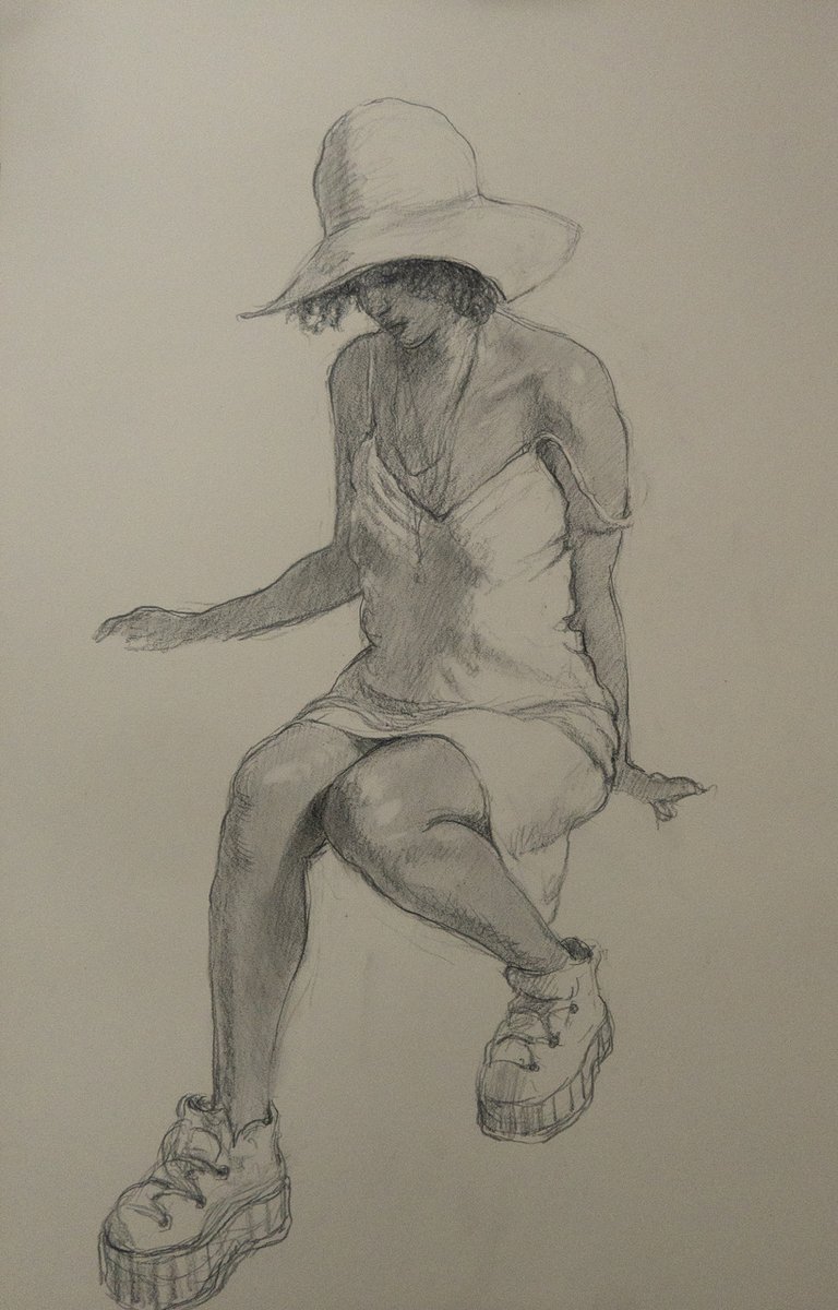 Life study- big shoes! Nero crayon

#crayon #lifestudy #figurativeart