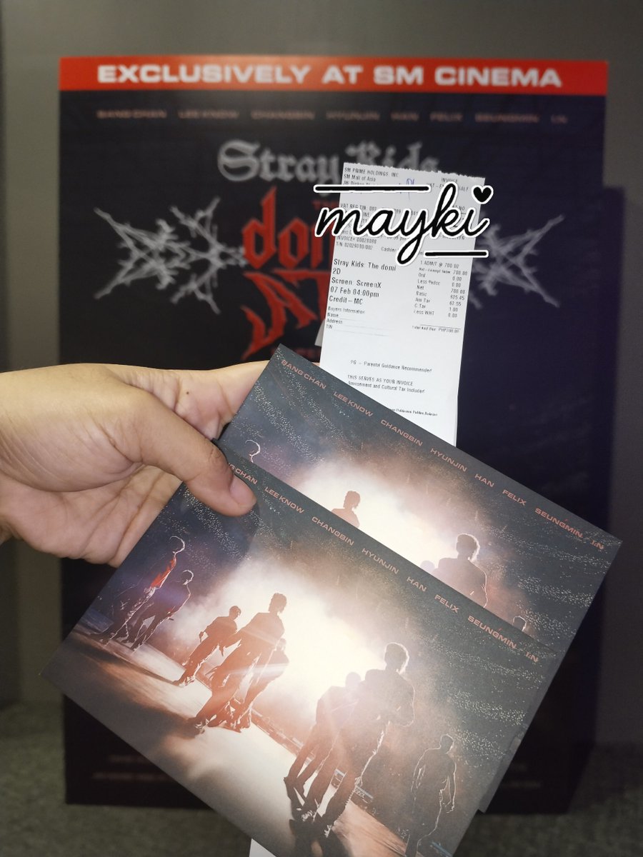 SkzLoveStay0325's tweet photo. Get a chance to win 2 tickets for Stray Kids dominATE: Experience at ScreenX MOA on February 7, 2026 - 4pm show 🎟️🎬

Follow the mechanics to win! Will draw 1 winner on Sunday - February 1, 2026 by 10PM 📅

Good luck, Filo STAYs! ❤️🔥

📌skz giveaway raffle ph https://t.co/FhMmodqbQ9