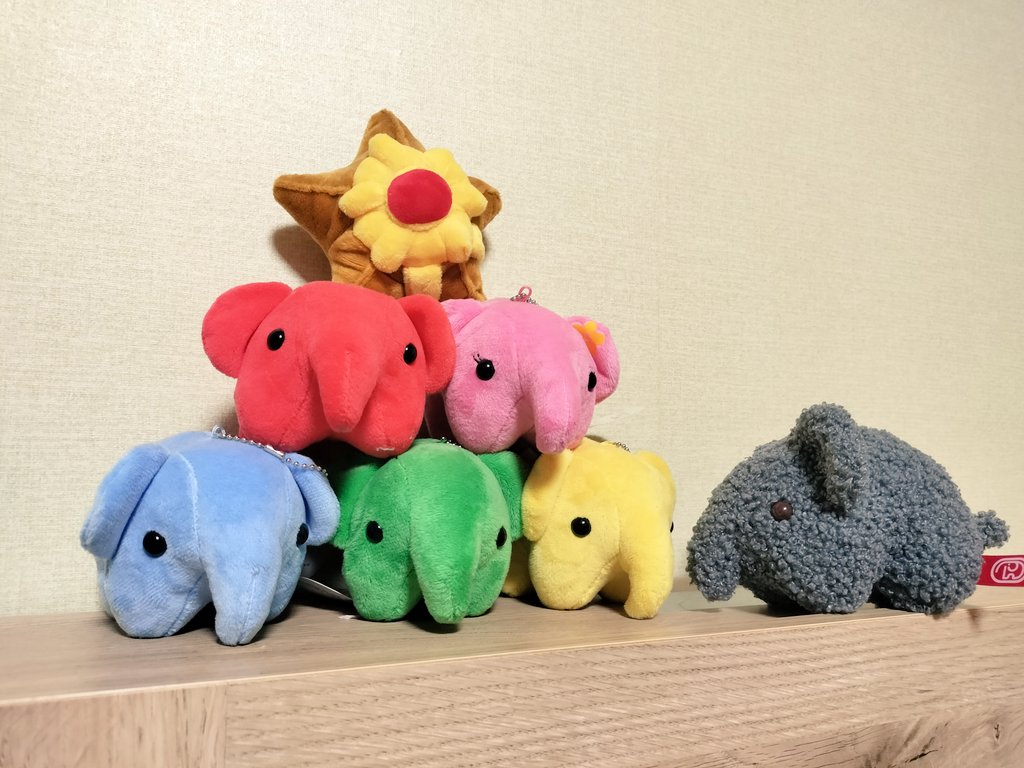 ファミマの一番くじやったらC賞出たから迷わずこの子にしました