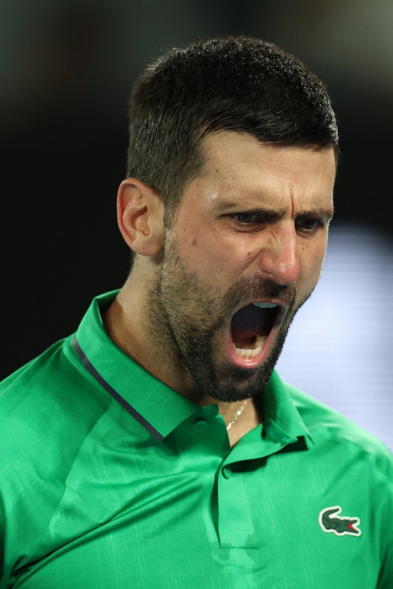 Djokovic beats Jannik Sinner 3-6 6-3 4-6 6-4 6-4

WHAT A MATCH. 

Novak knocks out the 2-time defending champion. 

An absolute masterclass in pushing yourself to the limit. 

He is into his 38th Grand Slam final and his 11th Australian Open final. 

First Slam final since