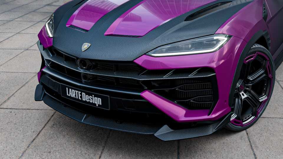 SportMotorMag's tweet image. لمسة Larte Design تحوّل لامبورغيني أوروس SE إلى قطعة فنية متحركة 🔥
حزمة Largenda الجديدة بهيكل كربوني كامل من 18 قطعة وتدرّج لوني جريء يصل بالتباين إلى أقصاه… بدون المساس بقوة الأداء الهجين 🐂⚡️

#LarteDesign #Lamborghini #UrusSE #Largenda #CarbonFiber #LuxurySUV #SuperSUV