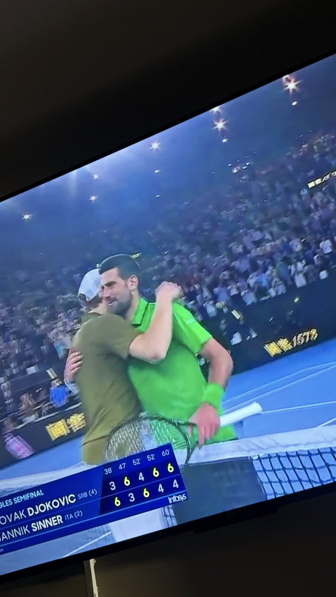 Valió la pena tanta desvelada 

¡Vaya semifinales!! 🎾🔝👏🏻

Alcaraz vs Djokovic #AusOpen